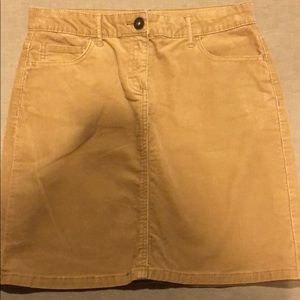 Lord & Taylor Corduroy Skirt